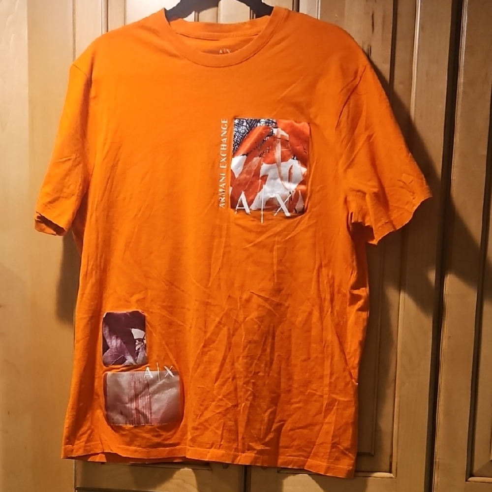 Armani Exchange Bold Orange Tee
